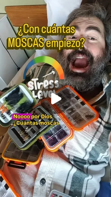 Tenés que comprar una caja llena de moscas?