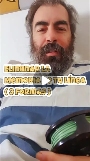 Te enseño tres formas fáciles para estirar tu línea, que al almacenarse en en el spool del reel tiene siempre, al menos algo, de memoria.