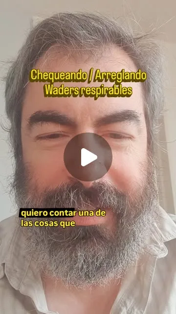 Cómo chequear y arreglar un #wader respirable.