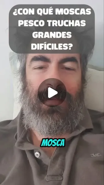 ¿Qué tipo de mosca uso para pescar truchas grandes elusivas?