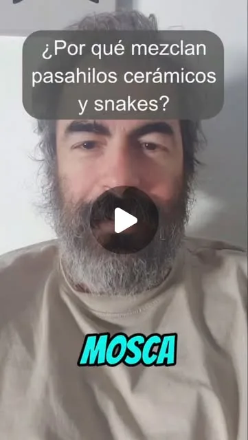 ¿Por qué las cañas de mosca mezclan dos tipos de pasahilos?