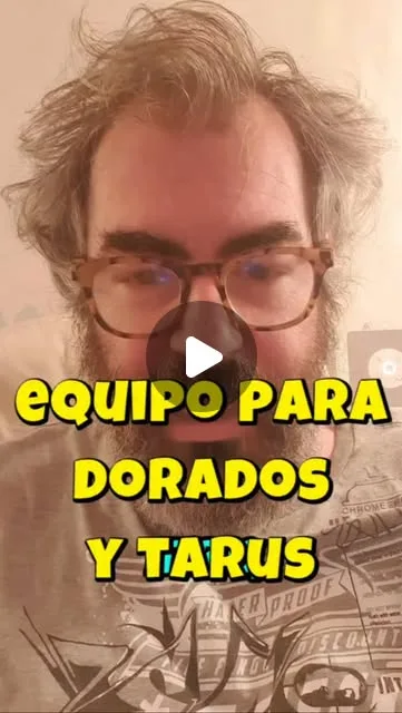 Qué equipo necesitás para mosquear dorados y tarus/taruchas.