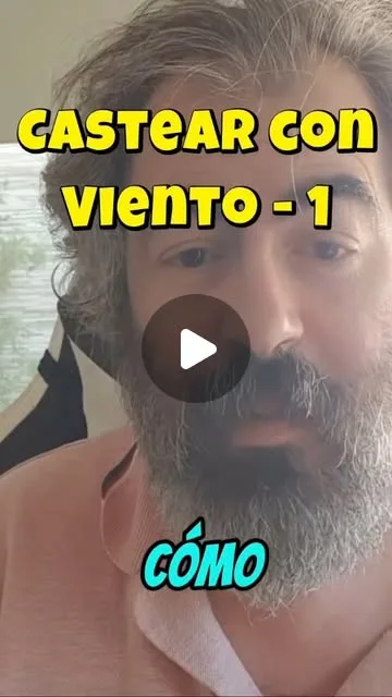 Casteando con viento, parte 1 (viento lateral hacia mi brazo de casteo).