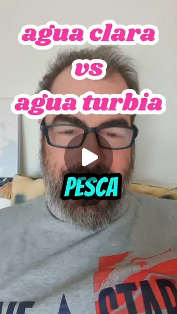 Agua turbia o agua cristalina.