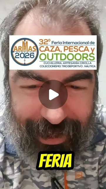 El domingo 9 de agosto a las 15hs estaré en la Feria de Caza, Pesca y Outdoors @feriacazaypesca.